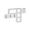 WANDGARDEROBE - Weiß, Design, Holzwerkstoff (99.5/61/15cm) - Livetastic