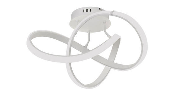 LED-DECKENLEUCHTE 45 W - Weiß, Design, Kunststoff/Metall (59/29/59cm) - Ambiente