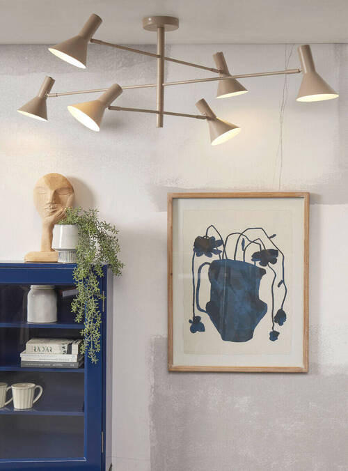 DECKENLEUCHTE 124/40 cm    - Grau, Trend, Metall (124/40cm) - It's about Romi