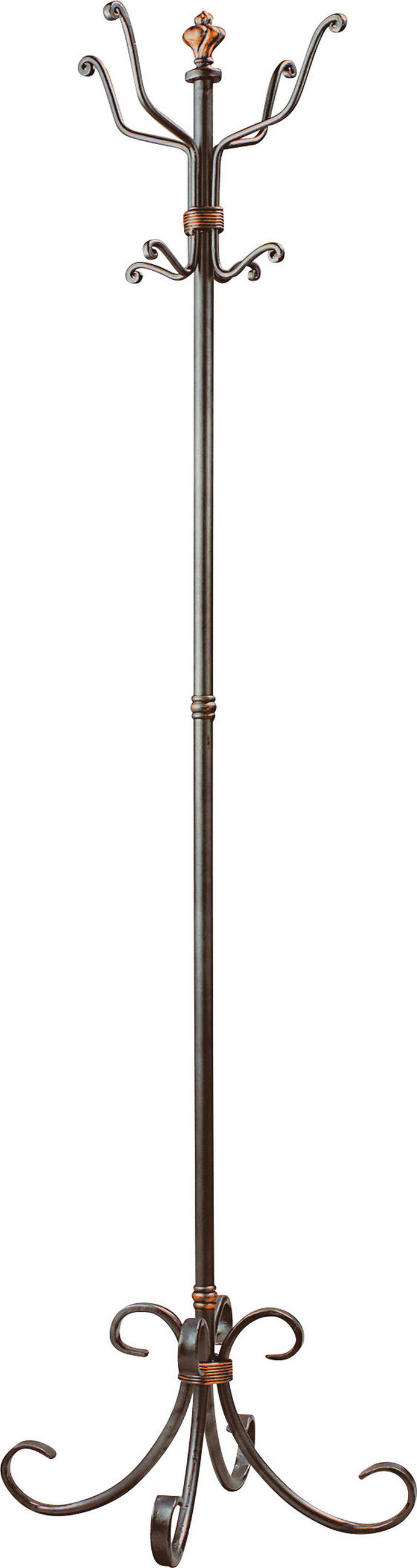 KLEIDERSTÄNDER in Anthrazit, Silberfarben, Goldfarben  46/180 cm  - Anthrazit/Silberfarben, KONVENTIONELL, Metall (46/180cm)