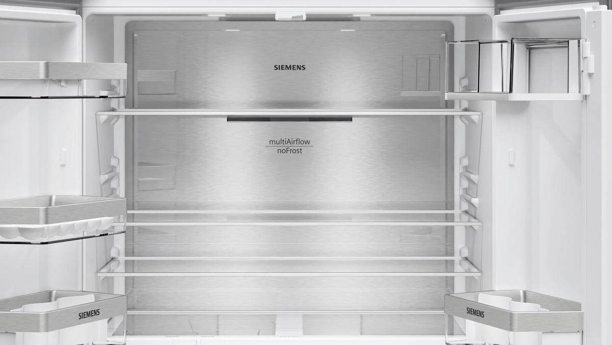 MULTI-DOOR 91/183/73,1 cm KF96NAXEA  - Schwarz, Basics, Metall (91/183/73,1cm) - Siemens