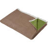 WENDEDECKE MAGDA 140/210 cm  - Braun/Grün, Natur, Textil (140/210cm) - Novel