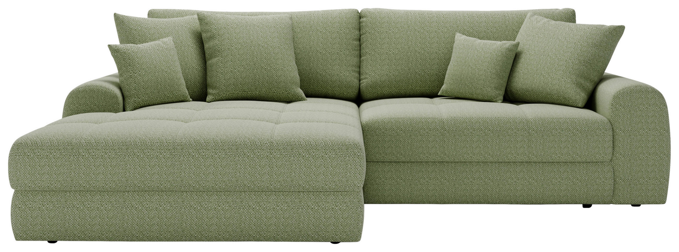 Livetastic Ecksofa Lorson Grün 290x208 cm