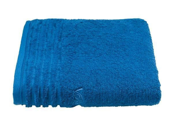 DUSCHTUCH 67/140 cm Vienna Style Supersoft  - Dunkelblau, Basics, Textil (67/140cm) - Vossen