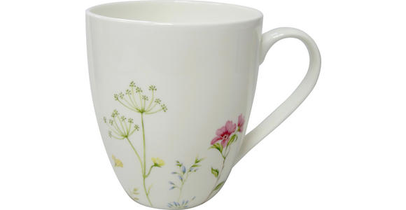 JUMBOTASSE Wildflower 550 ml - Blau/Pink, Basics, Keramik (10/11cm) - Novel
