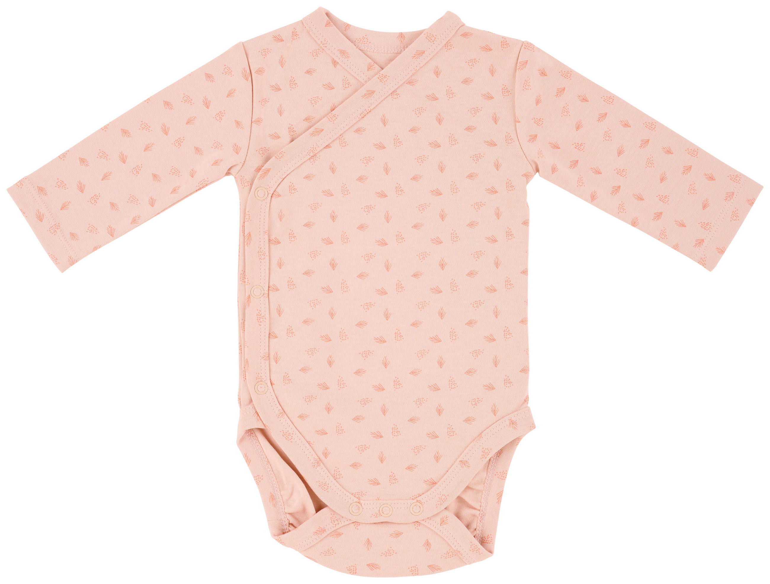 WICKELBODY 2-teilig  - Koralle, Basics, Textil (50/56null) - Avelia