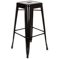 BARHOCKER in Metall Schwarz  - Schwarz, Basics, Metall (44/77/44cm) - MID.YOU