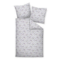 POSTELJNINA 135/200 cm mako saten roza  - roza, Konvencionalno, tekstil (135/200cm) - Janine