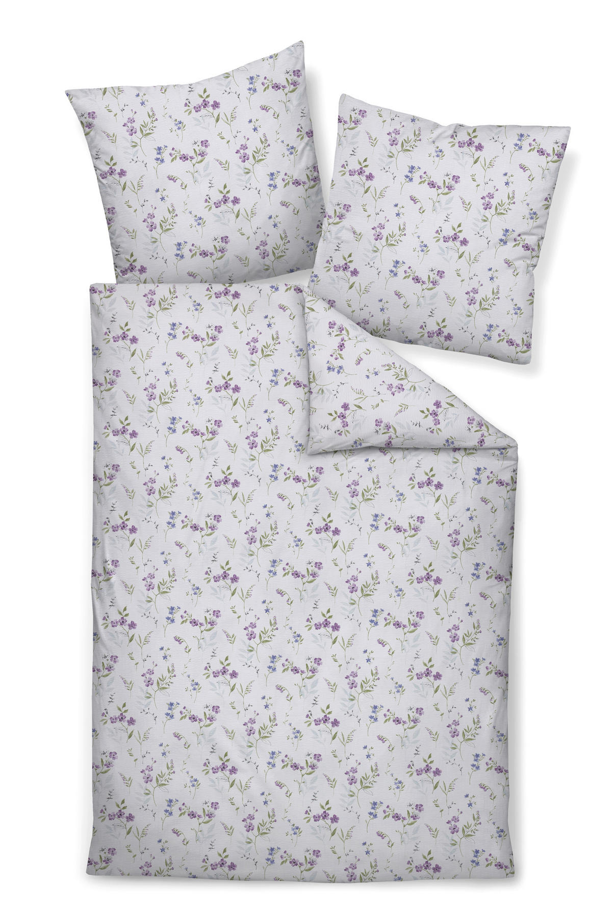 POSTELJNINA 135/200 cm mako saten roza  - roza, Konvencionalno, tekstil (135/200cm) - Janine