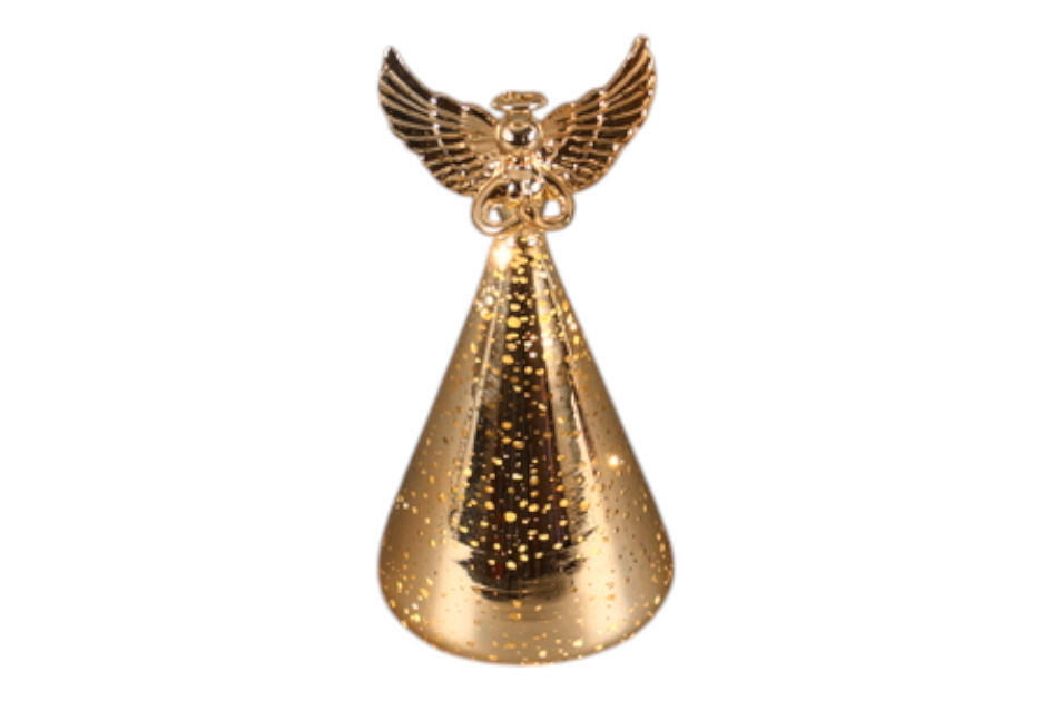 DEKOENGEL - Goldfarben, LIFESTYLE, Glas (8,5/16cm) - X-Mas