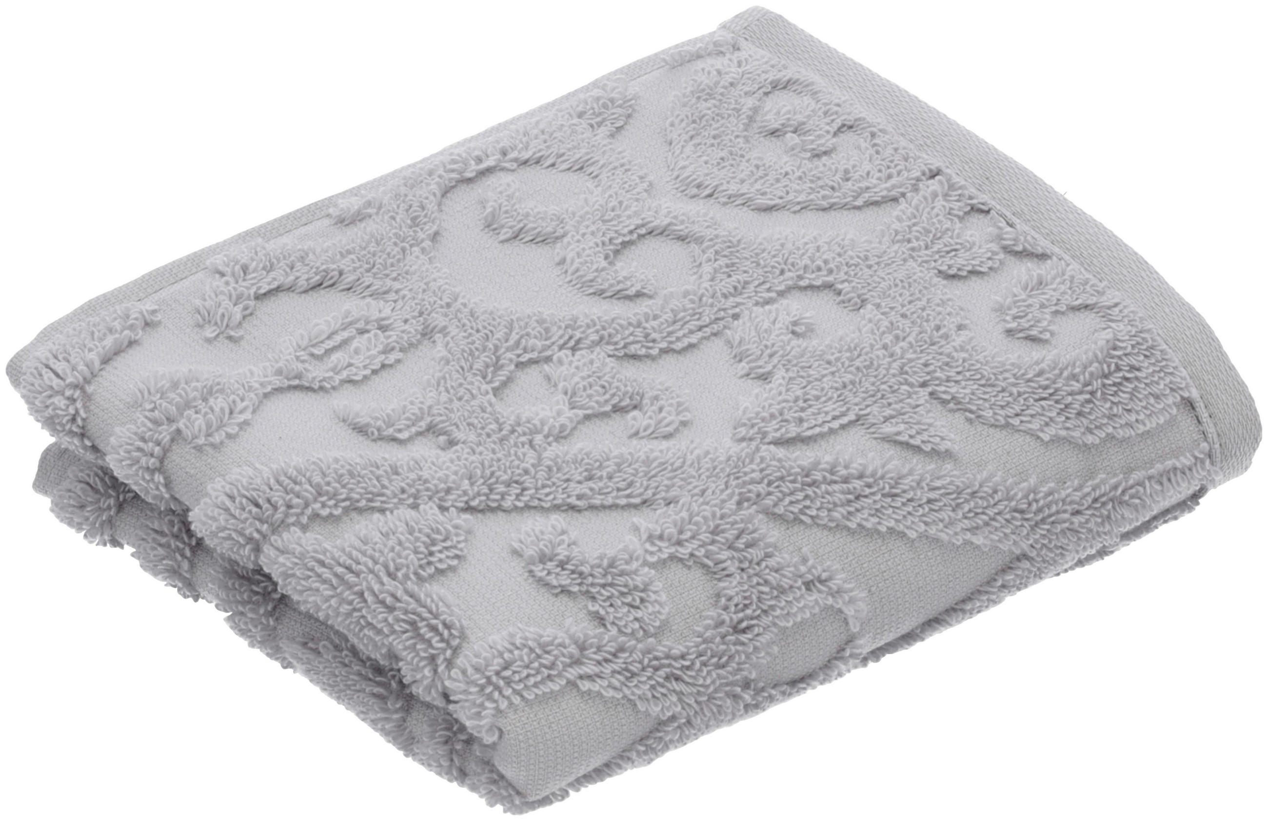 GÄSTETUCH 50/50 cm Fidelio Grau  - Grau, Basics, Textil (50/50cm) - Vossen
