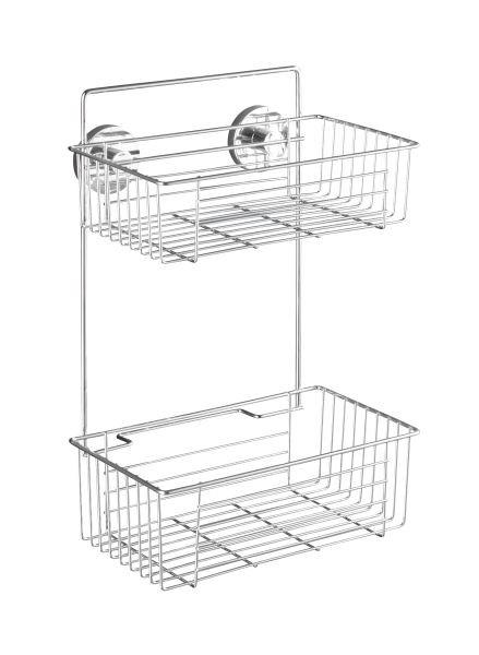 Wenko Ablage Chrom 22.5x29.5x16 cm