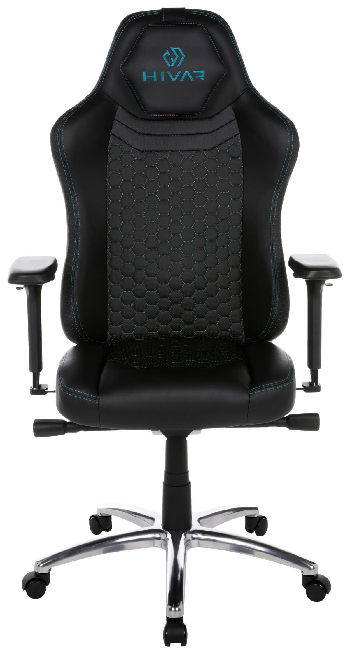 ORBICAL Onyx Silver Schwarz, Türkis, Silberfarben Metall, Textil   - Türkis/Silberfarben, LIFESTYLE, Textil/Metall (79/142/77cm) - HIVAR