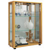VITRINE  in Buchefarben - Buchefarben, MODERN, Glas/Holzwerkstoff (60/80/25cm) - MID.YOU