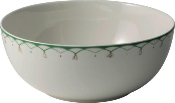 SKLEDA  Colourful Spring        23,5/23,5/9,5 cm  - zelena/bela, Basics, keramika (23,5/23,5/9,5cm) - Villeroy & Boch