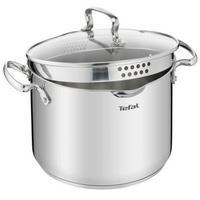 TÉSZTAFŐZŐ EDÉNY 6 l  - világosszürke, Basics, üveg/fém (23cm) - Tefal