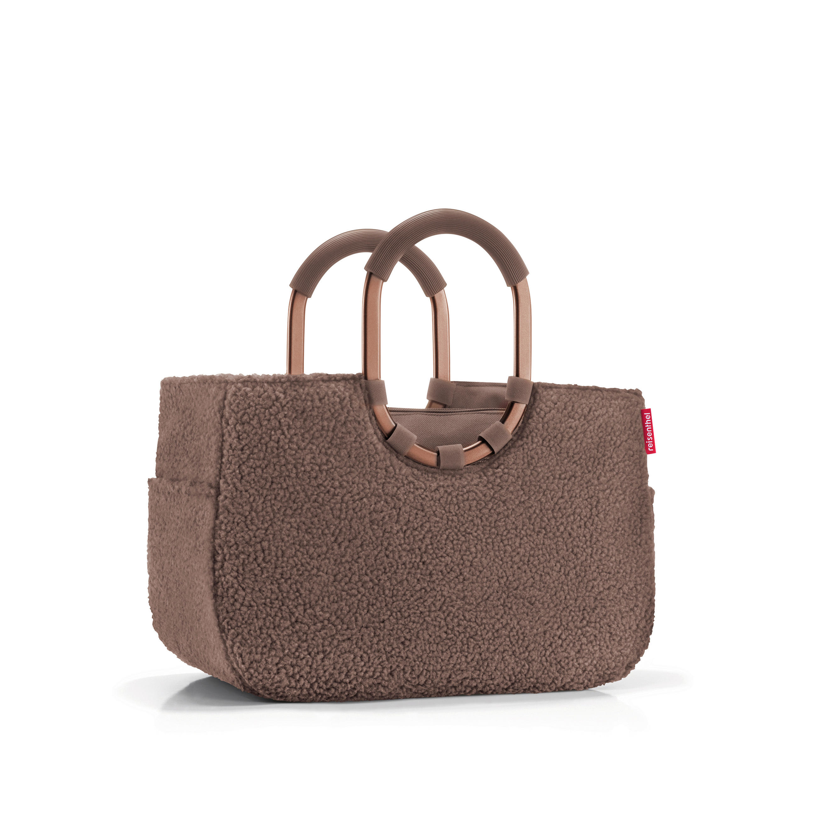 SHOPPER hnědá - hnědá, Basics, textil (40/26/20cm) - Reisenthel