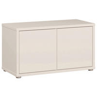 GARDEROBENBANK - Sandfarben/Grau, MODERN, Kunststoff (74,5/41,5/34,9cm) - Carryhome