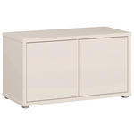 GARDEROBENBANK - Sandfarben/Grau, MODERN, Kunststoff (74,5/41,5/34,9cm) - Carryhome