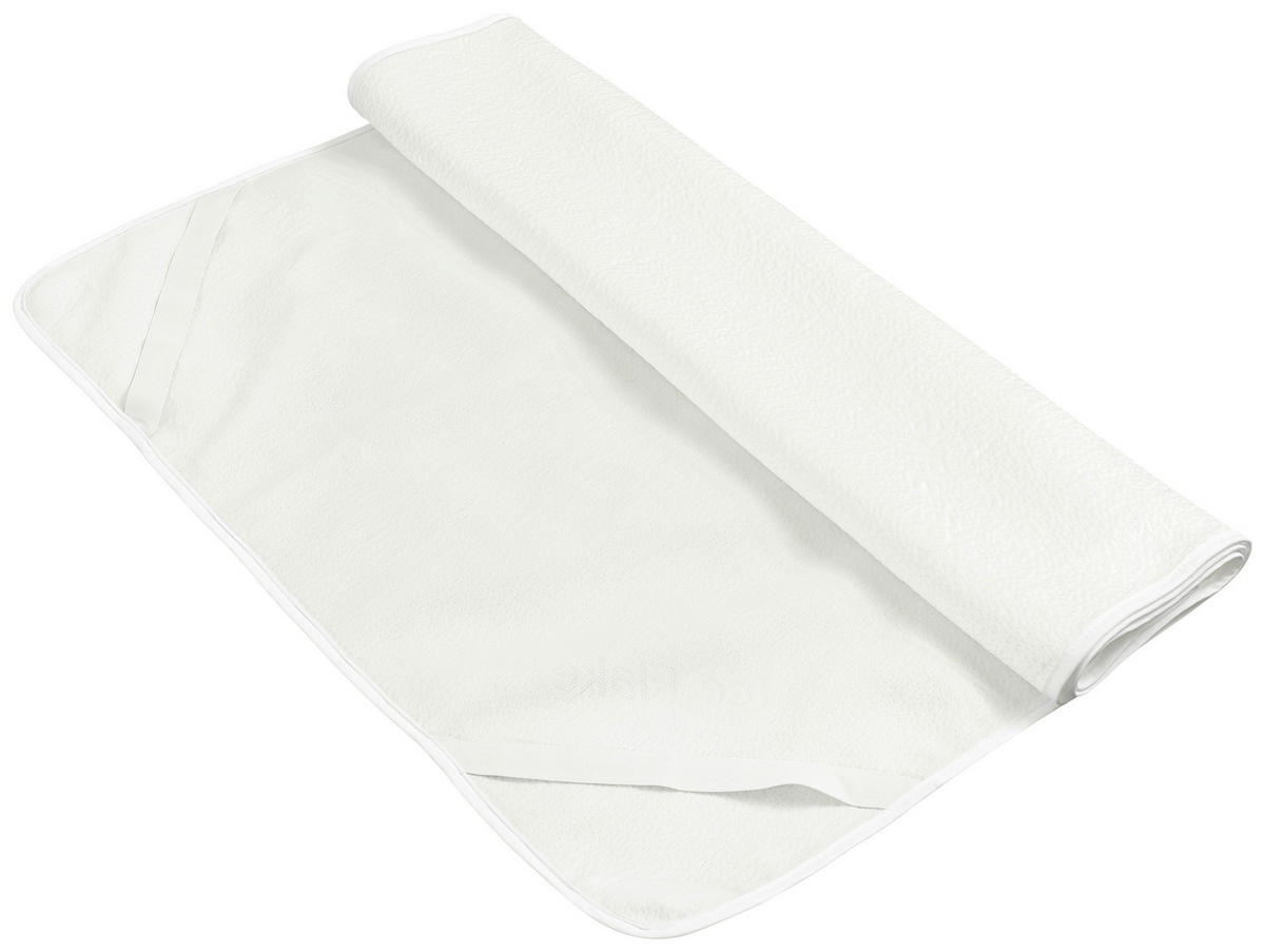CHRÁNIČ MATRACA, 90/200 cm - biela, Basics, textil (90/200cm) - Sleeptex