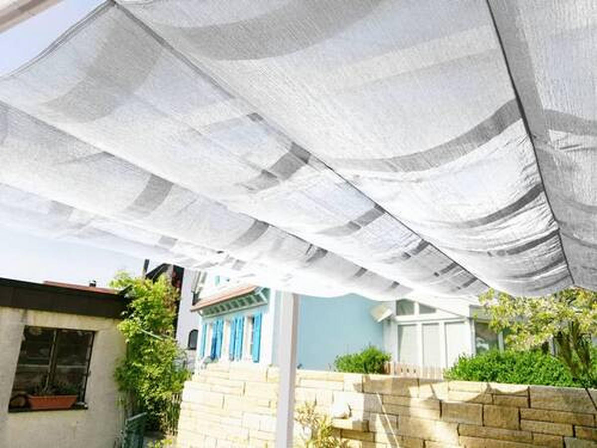 PERGOLA 350/235/350 cm Aluminium  - Weiß, Basics, Kunststoff/Metall (350/235/350cm) - Ambia Garden