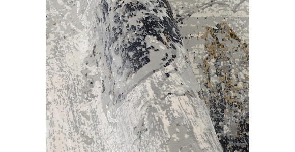 WEBTEPPICH 160 cm Lille Grau, Goldfarben  - Goldfarben/Grau, Design, Textil (160cm) - Dieter Knoll