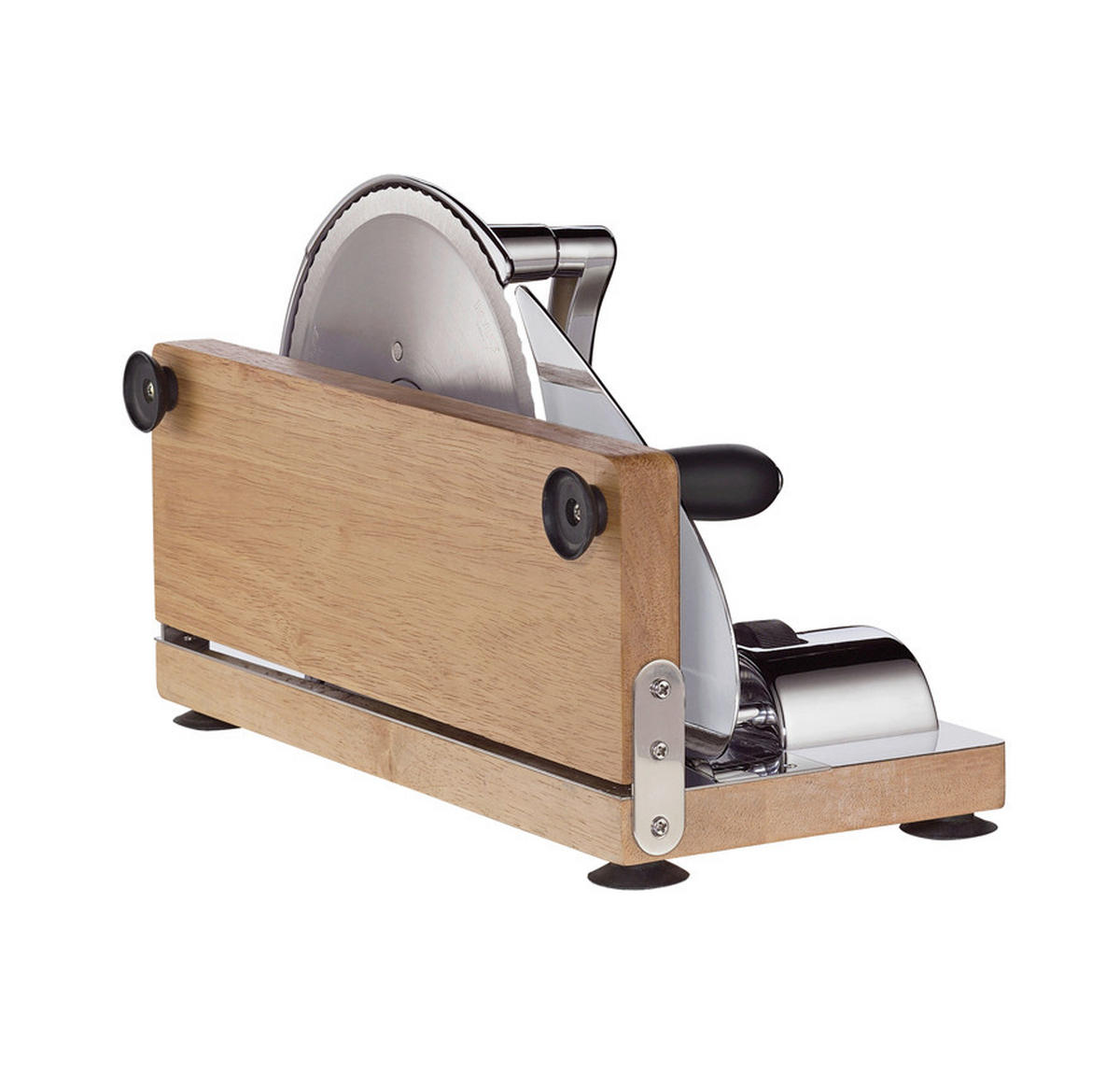 ALLESSCHNEIDER   - Silberfarben, Basics, Holz/Metall (21/26/34cm) - Zassenhaus