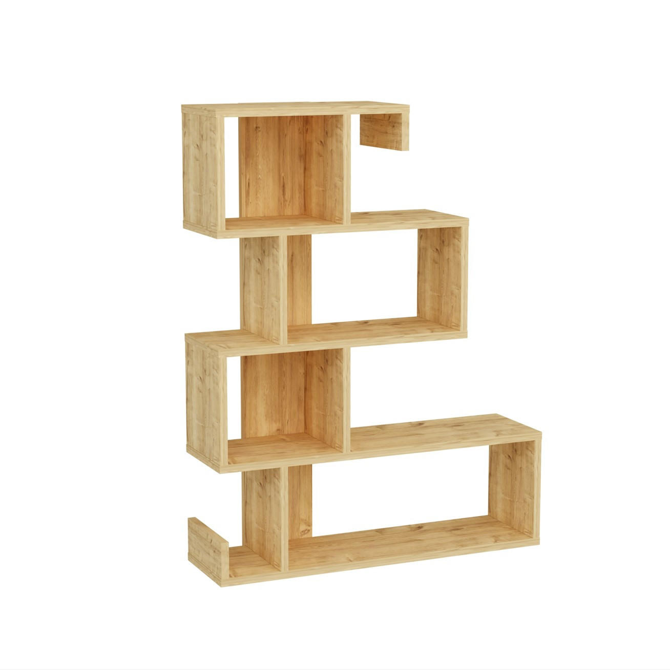 REGAL  80/103,8/23,8 cm Anthrazit, Eichefarben  - Eichefarben/Anthrazit, Design, Holzwerkstoff (80/103,8/23,8cm) - MID.YOU