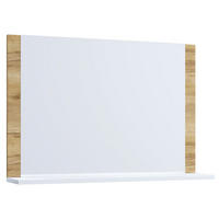 WANDSPIEGEL 60/65/16,6 cm  - Eichefarben/Weiß, Basics, Holzwerkstoff (60/65/16,6cm) - MID.YOU