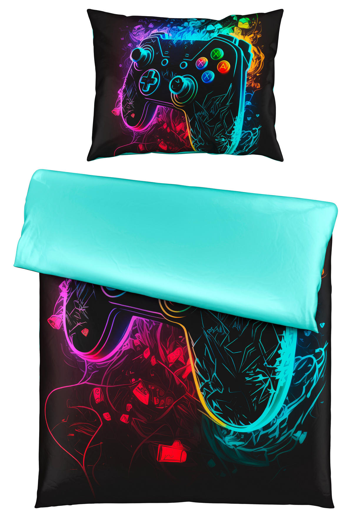 DĚTSKÉ POVLEČENÍ 140/200 cm  - vícebarevná, Trend, textil (140/200cm) - Ben'n'jen