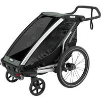 FAHRRADANHÄNGER   Charoit Lite 1  - Grün, LIFESTYLE, Metall (64,5/89-112/85,5cm) - Thule