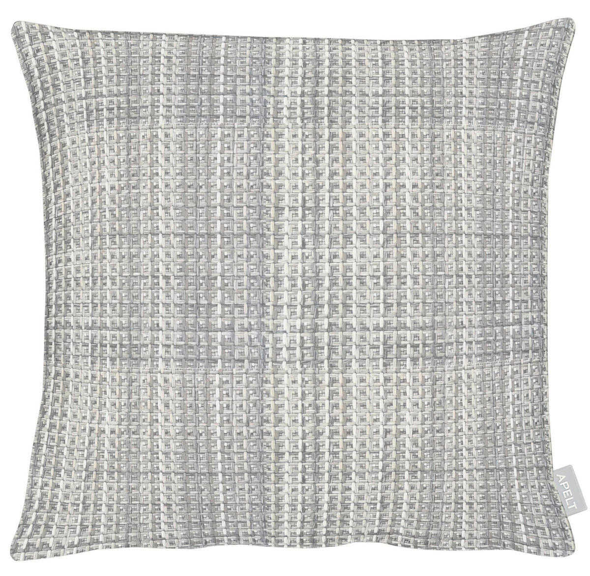 ZIERKISSEN  45/45 cm   - Hellgrau, Basics, Textil (45/45cm) - Apelt