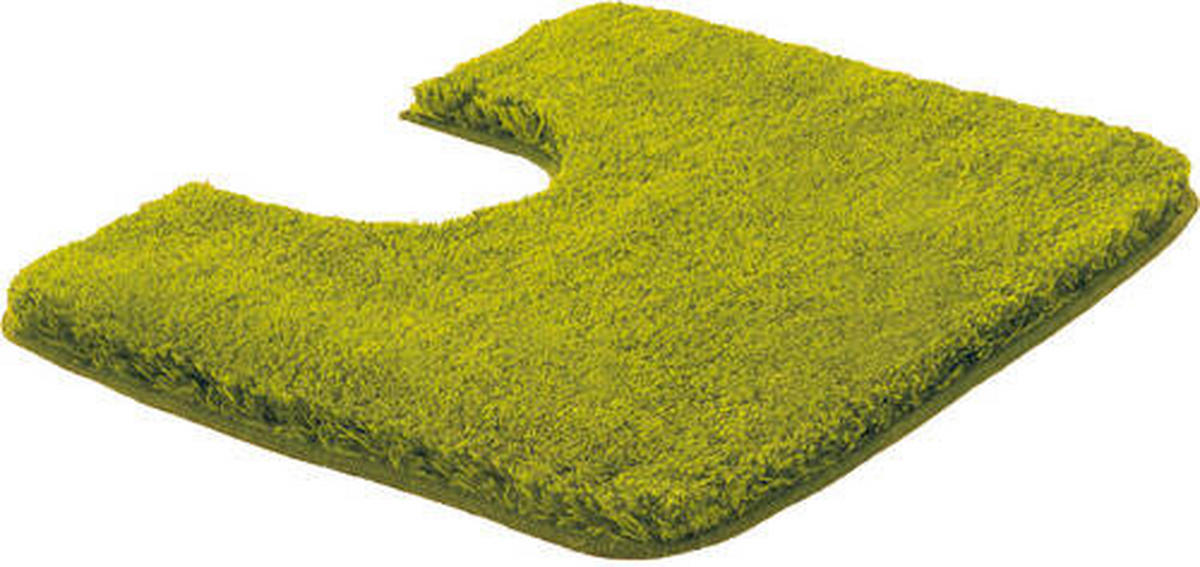 WC-VORLEGER Grün 50/60 cm  - Grün, Basics, Kunststoff/Textil (50/60cm) - Grund