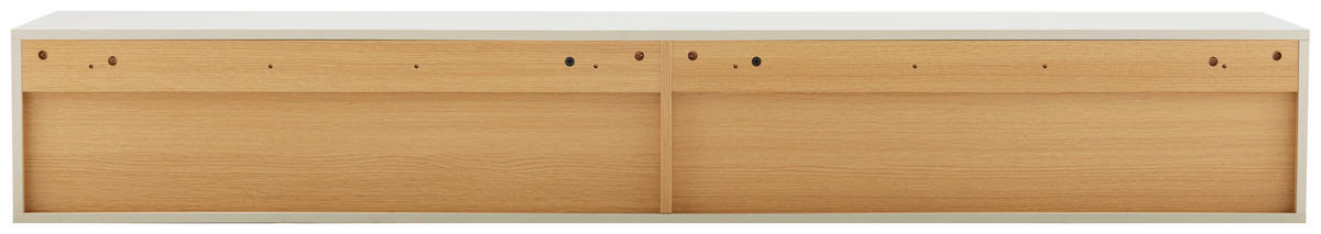 LOWBOARD  in 200/30/40 cm  - Eichefarben/Weiß, Design, Holzwerkstoff (200/30/40cm) - Xora