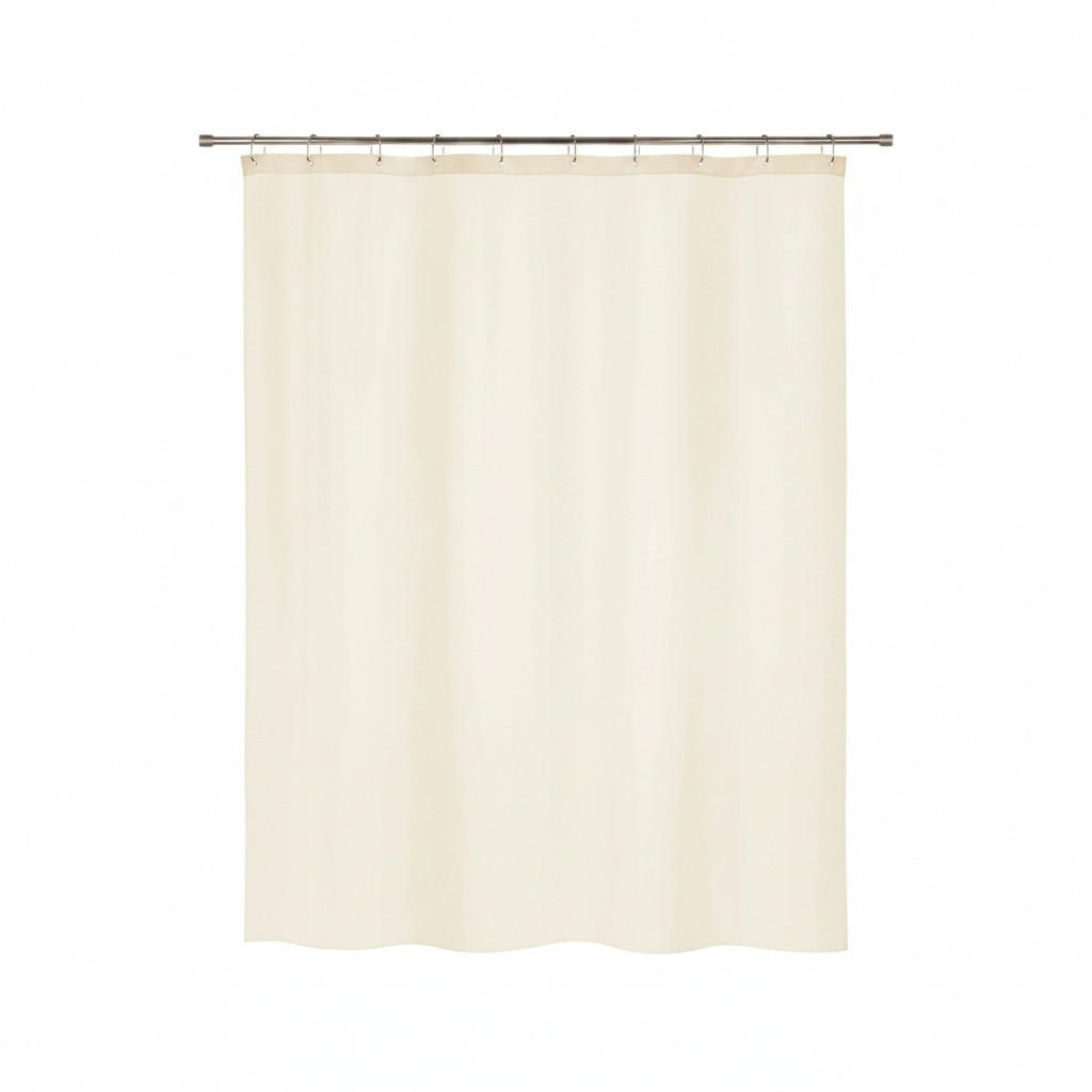 DUSCHVORHANG PRIMO 180/200 cm  - Beige, Basics, Textil (180/200cm) - Spirella