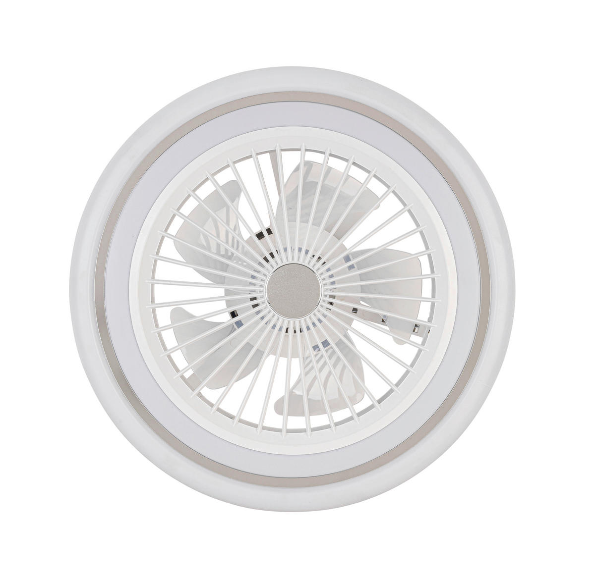 PLAFONSKI VENTILATOR   - providno/boja hroma, Osnovno, plastika (49/19cm) - Mican