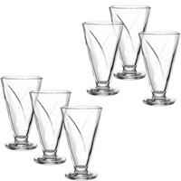EISBECHER 6-teilig  - Klar, Basics, Glas (9,3/16/9,3cm) - Leonardo