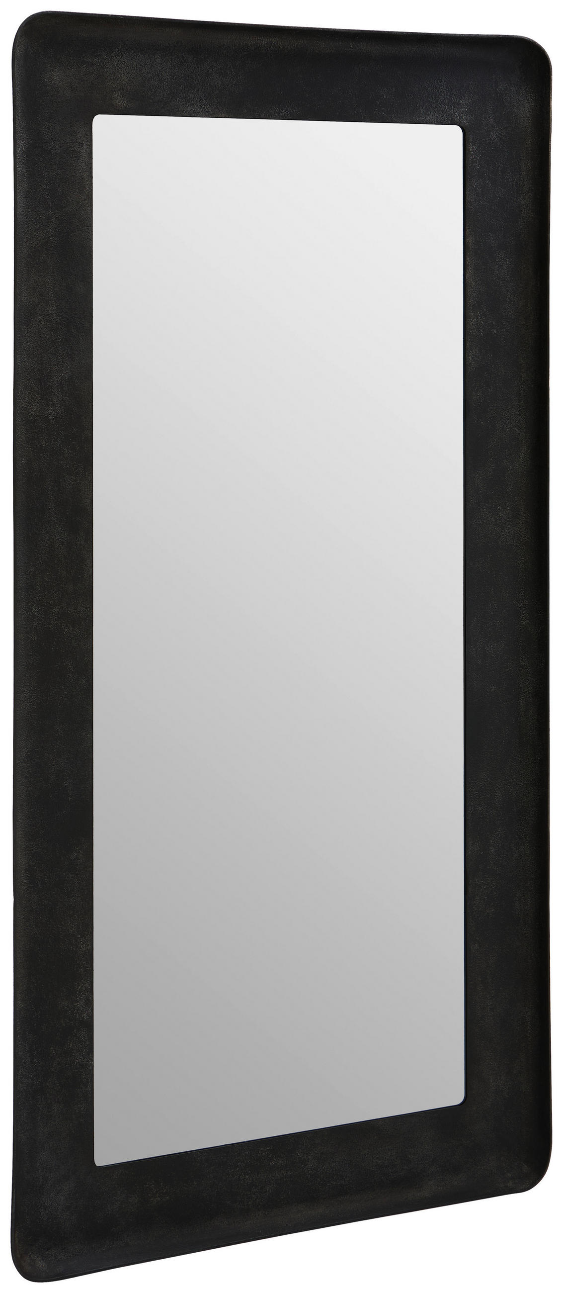 WANDSPIEGEL 99/192/5 cm    in rechteckig  - Schwarz, Design, Glas/Holzwerkstoff (99/192/5cm) - Novel