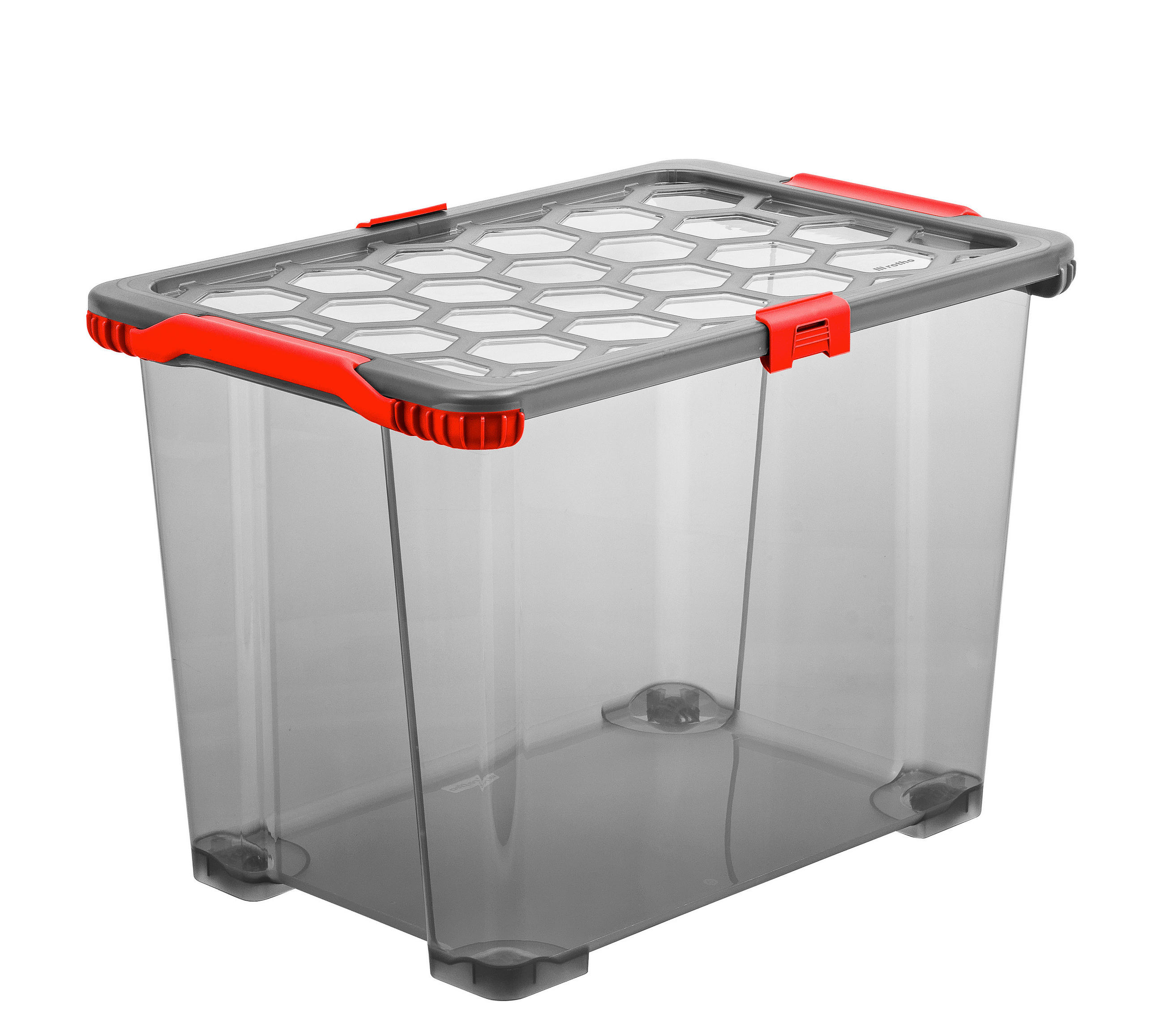 KISTE  - Anthrazit, Basics, Kunststoff (39,5/41,2/59,0cm) - Rotho