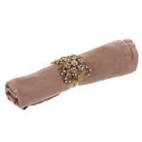 SERVIETTENRING   - Goldfarben, Basics, Metall (5/5/5,5cm)