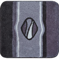 BIDET-VORLEGER Anthrazit 60/60 cm  - Anthrazit, Basics, Kunststoff/Textil (60/60cm)
