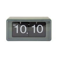 WANDUHR Grün  - Grün, Basics, Kunststoff (20/10/10cm) - Karlsson