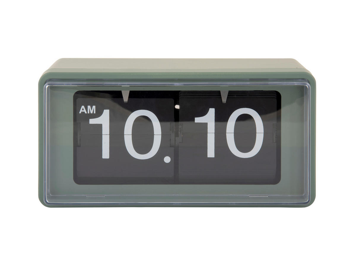 WANDUHR Grün  - Grün, Basics, Kunststoff (20/10/10cm) - Karlsson