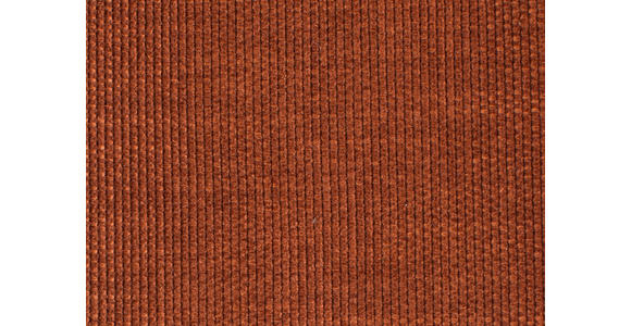 ECKSOFA in Chenille Rostfarben  224/305 cm  - Rostfarben/Schwarz, Design, Textil/Metall (224/305cm) - Dieter Knoll