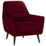 SESSEL in Textil Rot - Rot/Schwarz, MODERN, Holz/Textil (77/86/80cm) - Carryhome SESSEL in Textil Rot - Rot/Schwarz, MODERN, Holz/Textil (77/86/80cm) - Carryhome