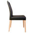 STUHL Lederlook Buche Buchefarben, Fango - Fango/Buchefarben, KONVENTIONELL, Holz/Textil (47/95/59cm) - Voleo