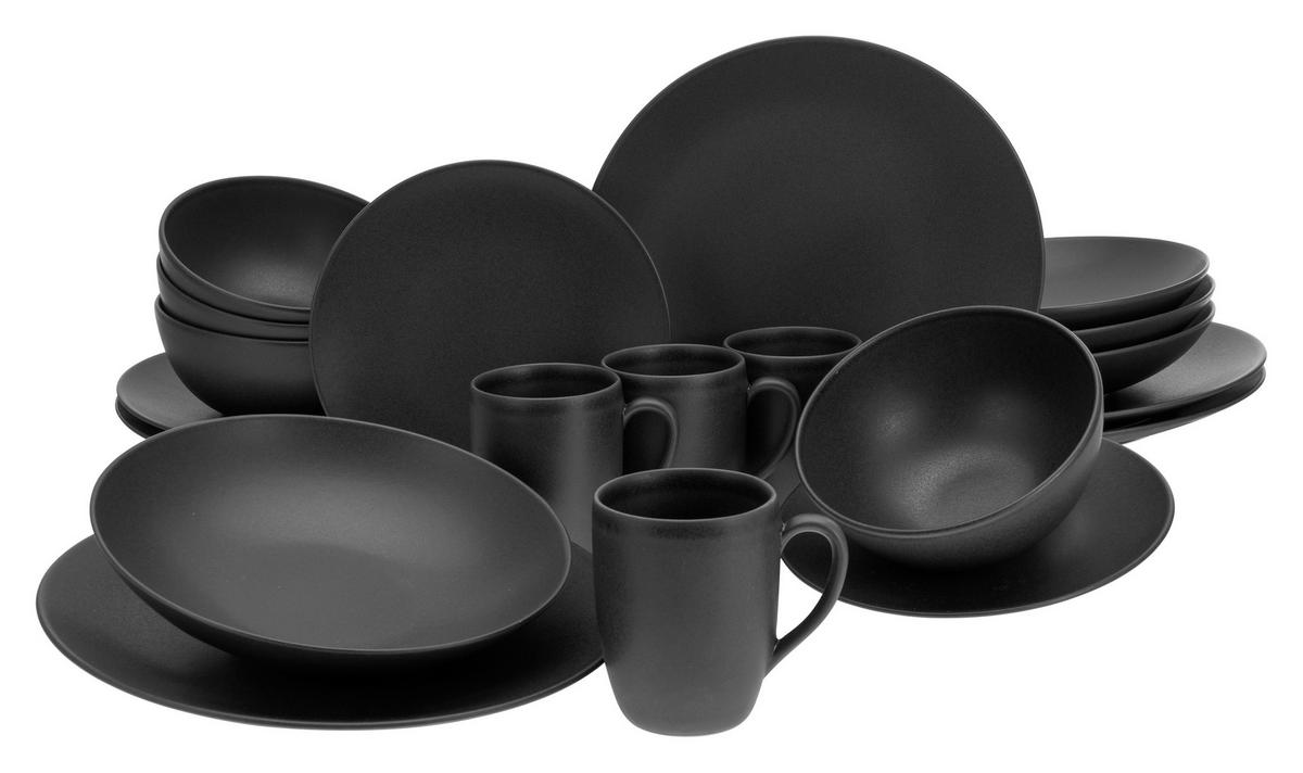 KOMBI SERVIS Soft Touch black   - crna, Design, keramika - Creatable