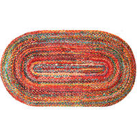 FUßMATTE  50/90 cm  Multicolor  - Multicolor, Trend, Kunststoff/Textil (50/90cm) - wash+dry