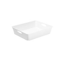 BOX - Weiß, Basics, Kunststoff (26.4/21.2/6cm) - Rotho