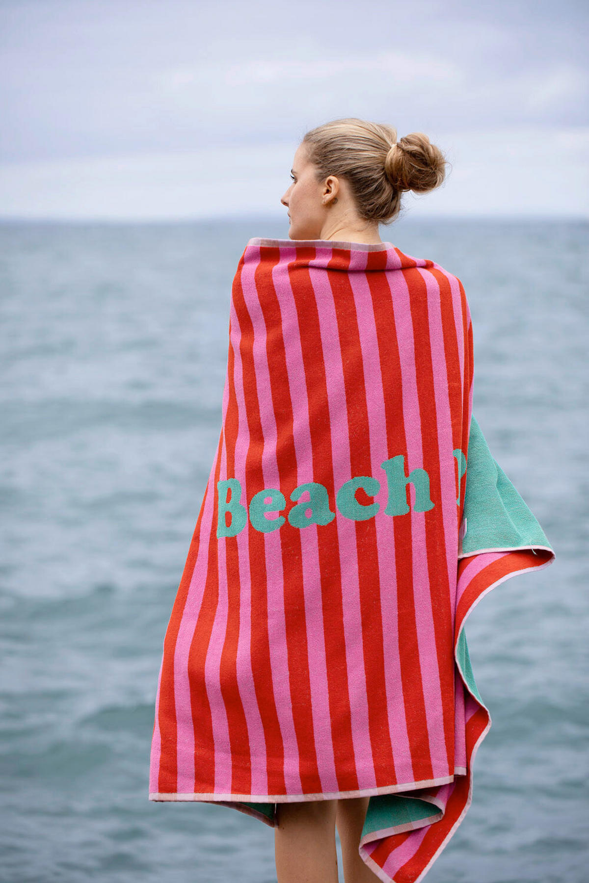 STRANDTUCH Dunkelorange 100/180 cm  - Dunkelorange, MODERN, Textil (100/180cm) - David Fussenegger